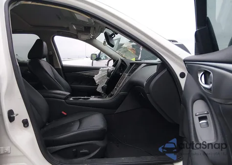 2015 Infiniti Q50 Premium from USA, damaged, VIN JN1BV7APXFM341036